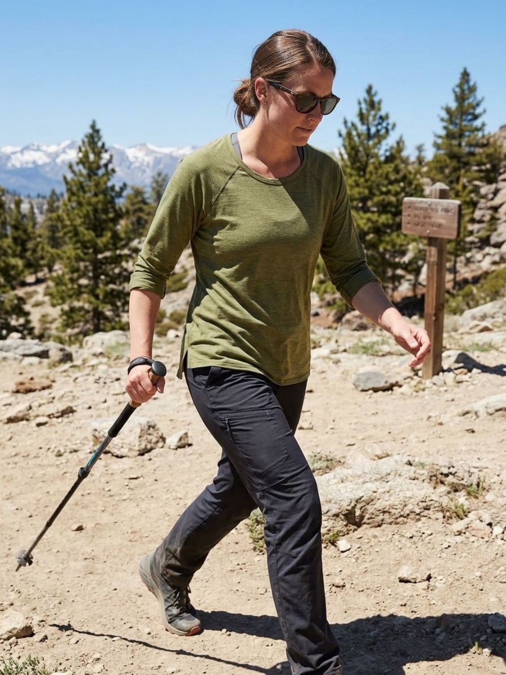 shmark title
REI Co-op Women’s 1X UPF Sun Shirt 3/4 Sleeve Hiking Running Green